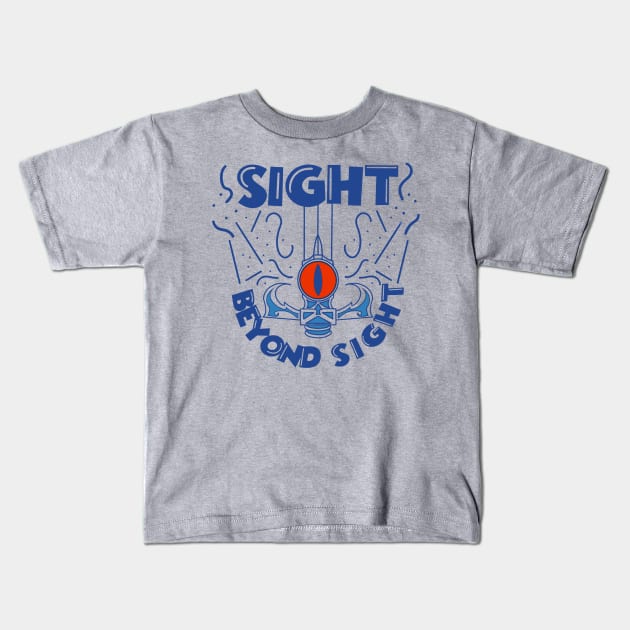 Sight Beyond Sight Kids T-Shirt by maersky